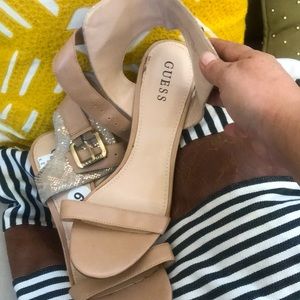 Ankle wrap Sandals